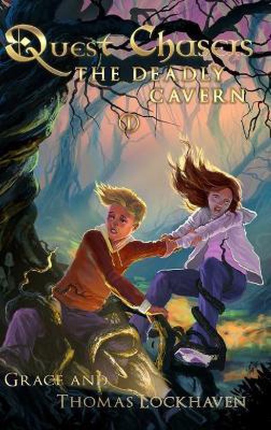 Quest Chasers-The Deadly Cavern (Book 1) - cover