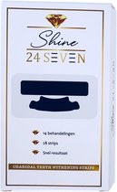 SHINE24SEVEN - Whitening Strips- Tandenbleken - 28 bleekstrips - 14 behandelingen - Professionele Tandenbleek Strips - Teeth Whitening Strips - Wittere Tanden - Zonder Peroxide - T