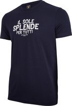 Cavallaro Napoli - Heren T-Shirt - Solemio - Donkerblauw - Maat XXL