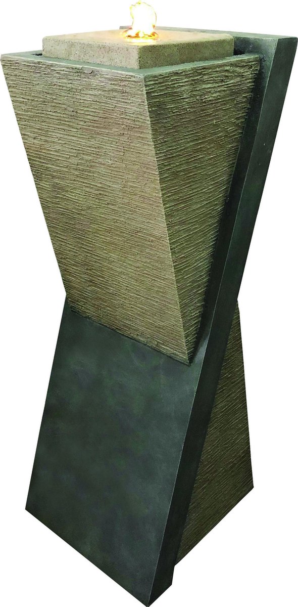 Diagonal Stone Pillar