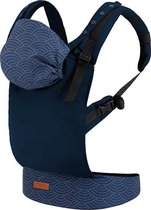 MoMi Carrier Collet - Porte-bébé - Porte-bébé ergonomique Blue marine