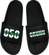 Cadeau Sint - Cadeau Kerst - Cadeau Badslippers - Cadeau Groningen - Grunn - FC Groningen - 050 39