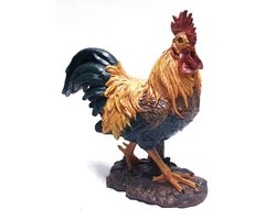 Haan decoratie 31 cm hoogte – gedetailleerd hanen beeld | GerichteKeuze