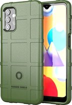 Samsung Galaxy A32 (5G) hoesje, Rugged Shield TPU Gelcase, Groen | GSM Hoesje / Telefoonhoesje Geschikt Voor: Samsung Galaxy A32 (5G)