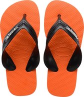 Havaianas Max Jongens Slippers - Grey/Orange - Maat 27/28