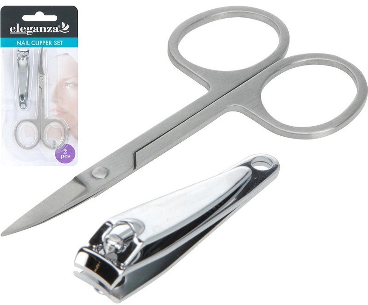 Nagelknipper set 2-delig