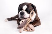 Hondenspeelgoed Touw Vlinder - 35 cm - Bruin - 31.5 x 5.5 x 35 cm