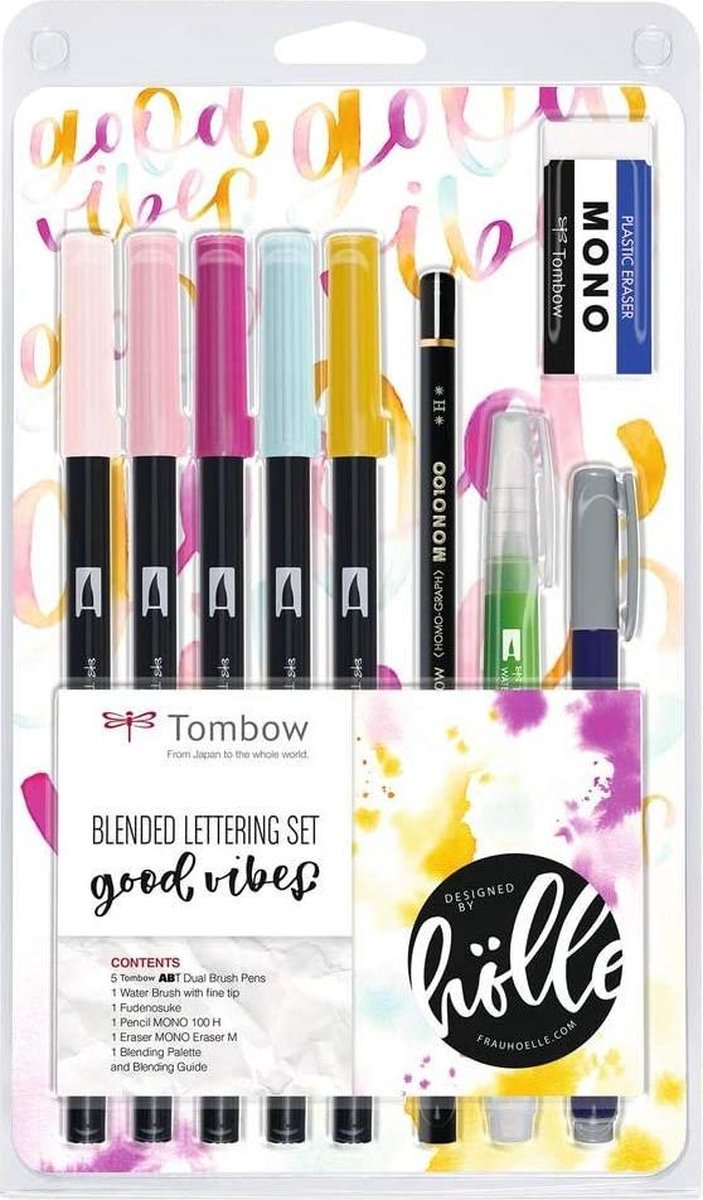 Tombow Blended lettering set - Good vibes