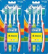 Oral-B Tandenborstel Medium Voordeelverpakking - 8 Stuks