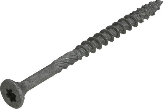 Dynaplus - Unischroeven - Torx 25 platkop - 4,5 x 80mm - AR-Coating - Deeldraad (200 stuks)