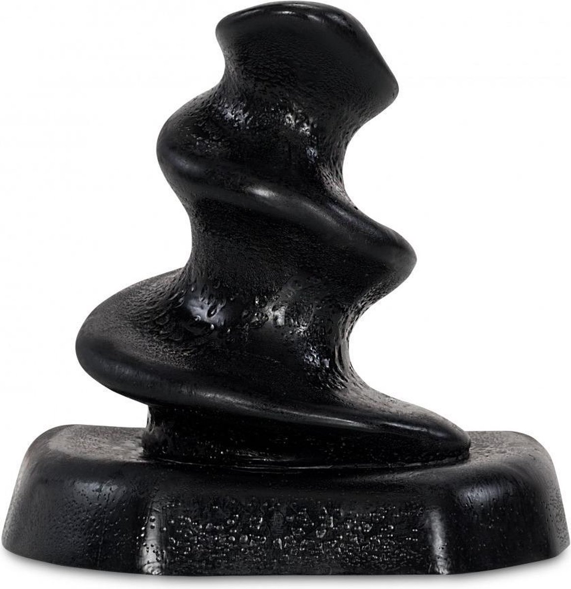 Goedkoopste XXLTOYS - Buddy - Plug - inbrenglengte 11 X 8 cm - Black - Schroef Buttplug - Zware Anale plug - Made in Europe