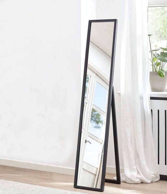 Miroir Dille - Hêtre - 150x28x50cm HxLxP - Design scandinave - Trendy | bol