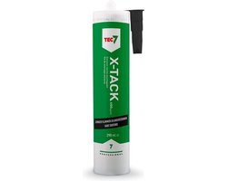 TEC7 X-Tack Montagekit - Zwart - Patroon - 290ml