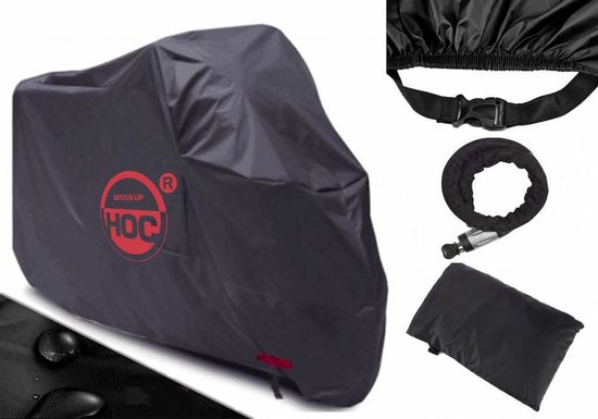 Motorhoes 3XL – waterdicht – stofvrij – ademend – Red Label