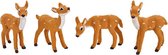 Kerstversiering - 2 x Hertjes - Bambi - Kerst Decoratie