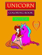 Unicorn Coloring Book for Kids Ages 3-8