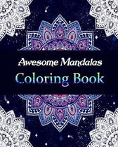 Awesome Mandalas Coloring Book