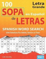 Sopa de Letras en Español Letra Grande
