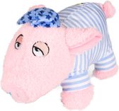 Hondenspeelgoed Pluche Varken Sweet Dreams - 22 cm - Roze - 16 x 22 x 16 cm