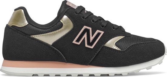 New Balance 393 Sneakers Vrouwen – Black/Gold