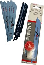Bosch 2608653460 6-delige Reciprozaagbladenset