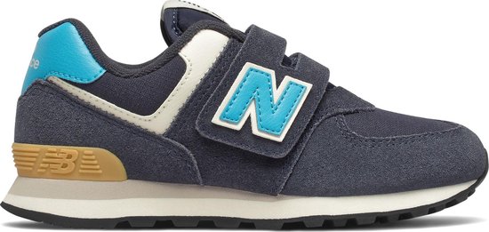 Lift weerstand Van toepassing New Balance Sneakers - Maat 32 - Unisex - navy/blauw/wit | bol.com
