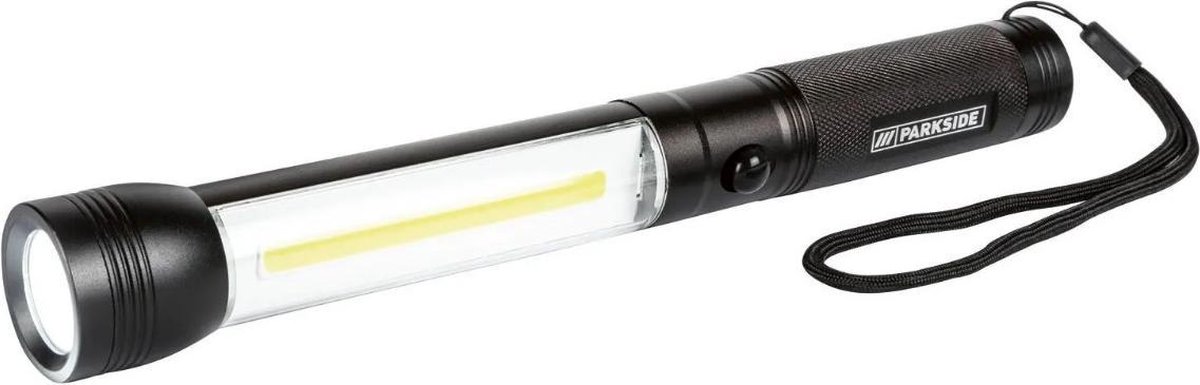 PARKSIDE® LED-zaklamp 2 in 1 - Bouwlamp - Zaklamp - Reparatielamp - Autolamp