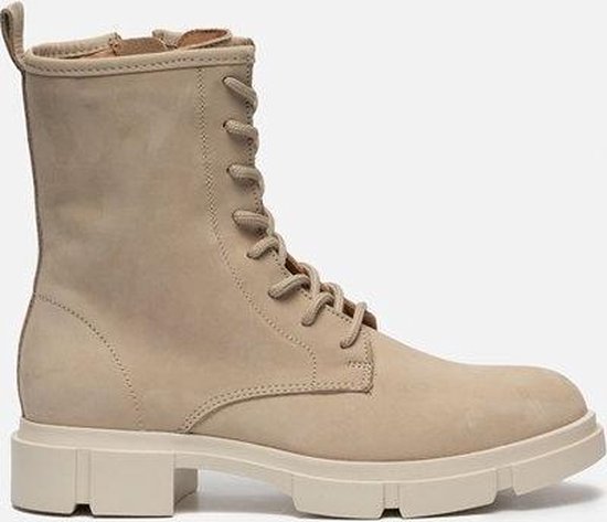 Ps poelman Veterboots beige - Maat 40 | bol.com