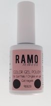Ramo gelpolish 910628- Gellak - gel Nagellak - 15ml - uv&led - antraciet-glitter