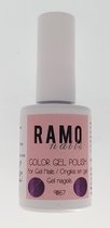 Ramo gelpolish 911167- Gellak - gel Nagellak - 15ml - uv&led - semi transparant -glitter-paars
