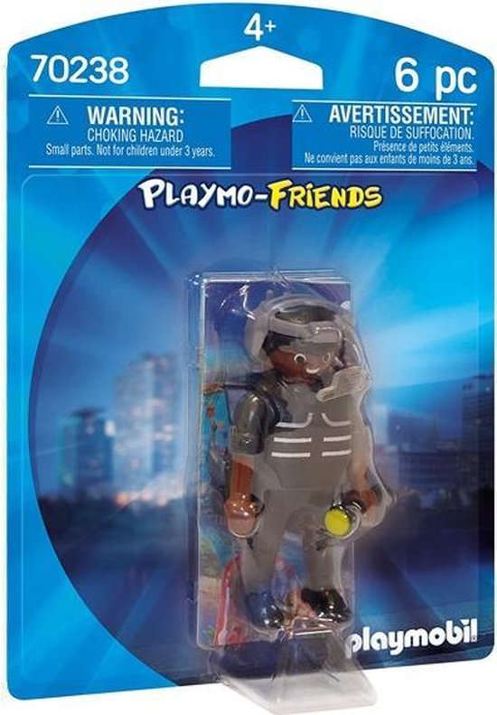Afbeelding van het spel Actiefiguur Special Forces Agent Playmo-friends Playmobil 70238 (6 pcs)