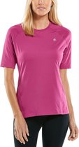 Coolibar - UV sportshirt voor dames - Devi Fitness - Rabarber - maat L