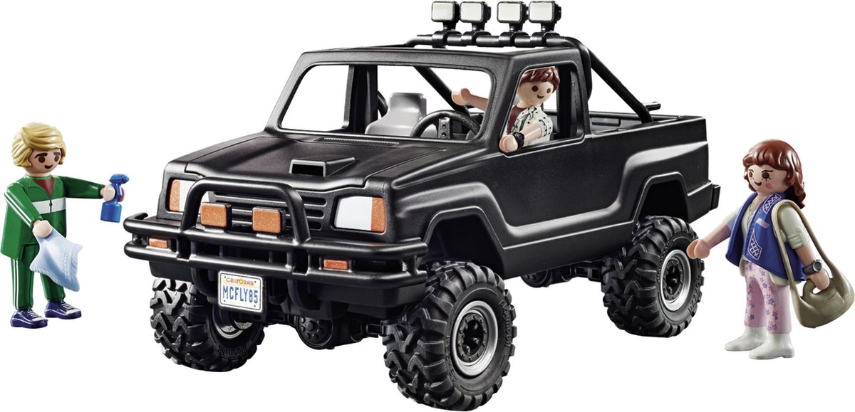 70633 - Playmobil Retour vers le Futur - Pick-up de Marty Playmobil : King  Jouet, Playmobil Playmobil - Jeux d'imitation & Mondes imaginaires