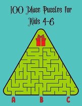 100 Maze Puzzles for Kids 4-6