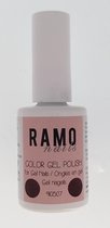 Ramo gelpolish 910507- Gellak - gel Nagellak - 15ml - uv&led - metallic-donker rood