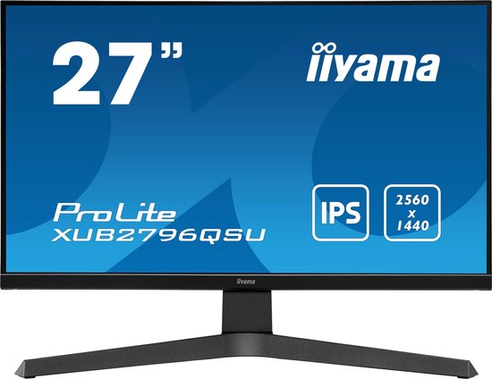 Iiyama ProLite XUB2796QSU-B1 - QHD IPS Monitor - 27 Inch