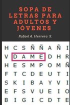 Sopa de letras para adultos y jovenes