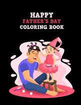 Happy Father's Day Coloring Book