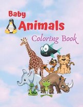 Baby Animals Coloring Book