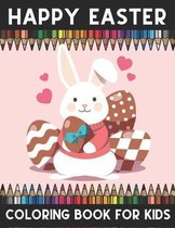 Happy Easter Coloring Book For Kids