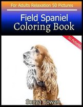 Field Spaniel Coloring Book For Adults Relaxation 50 pictures
