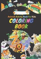 Animals Activity Book For Kids