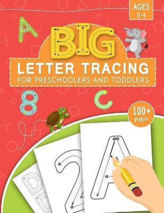 BIG Letter Tracing for Preschoolers and Toddlers ages 24