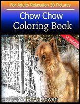 Chow Chow Coloring Book For Adults Relaxation 50 pictures