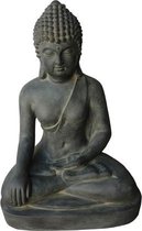 Stone-Lite Deco Garden statue Bouddha noir 401L