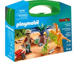 foto van PLAYMOBIL Koffertje Dino's - 70108
