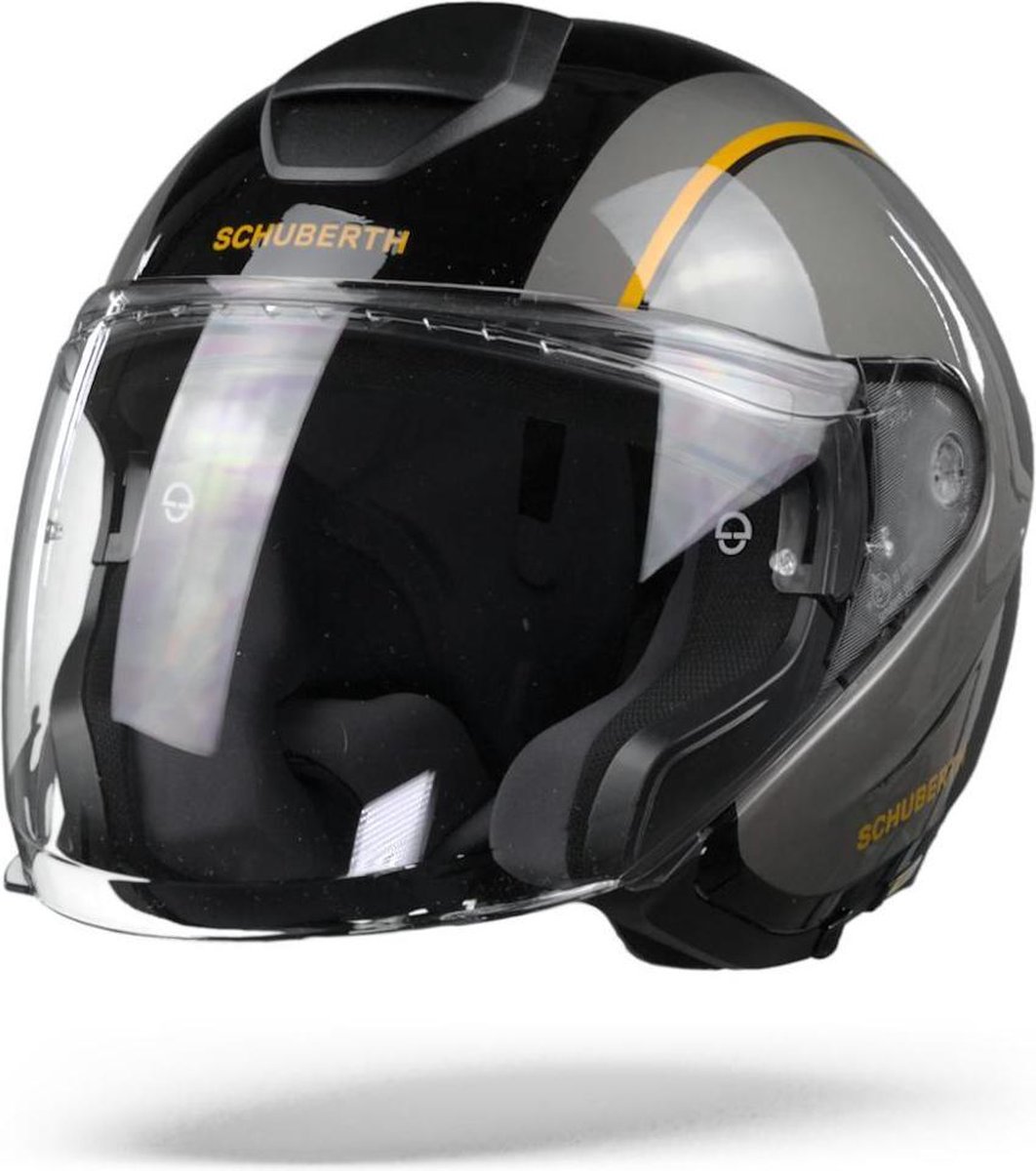 Schuberth M1 Pro Outline Black Jet Helmet 2XL