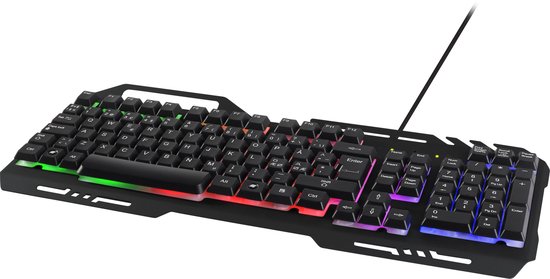 Deltaco Gaming GAM-042 – Membraan RGB verlicht gaming toetsenbord – noorse layout