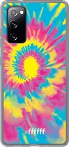 6F hoesje - geschikt voor Samsung Galaxy S20 FE - Transparant TPU Case - Psychedelic Tie Dye #ffffff