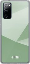 6F hoesje - geschikt voor Samsung Galaxy S20 FE - Transparant TPU Case - Fresh Geometric #ffffff